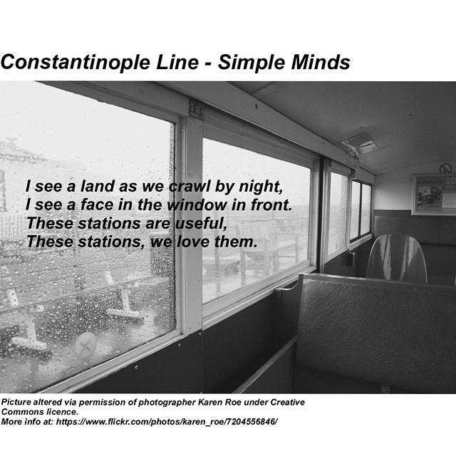 Simple Minds – Constantinople Line Lyrics