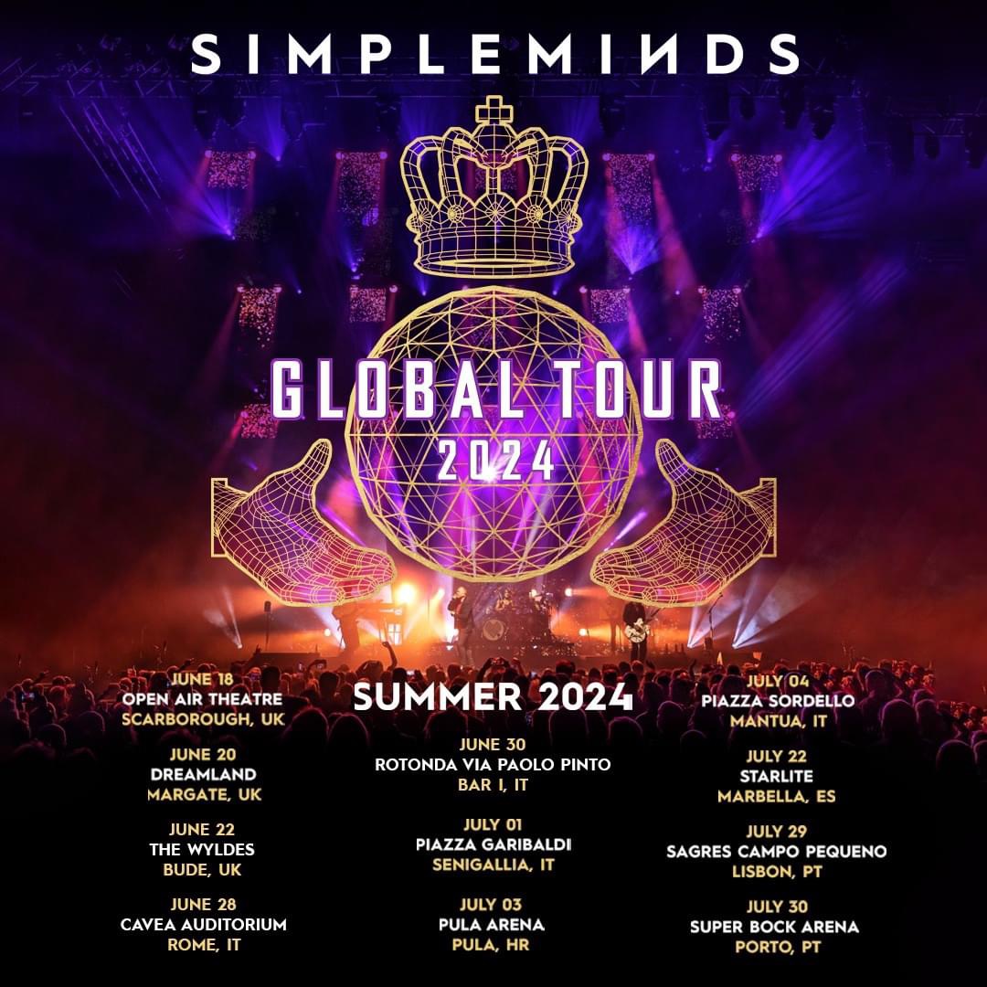 Simple Minds Add New Dates to ‘Global’ Tour 2024