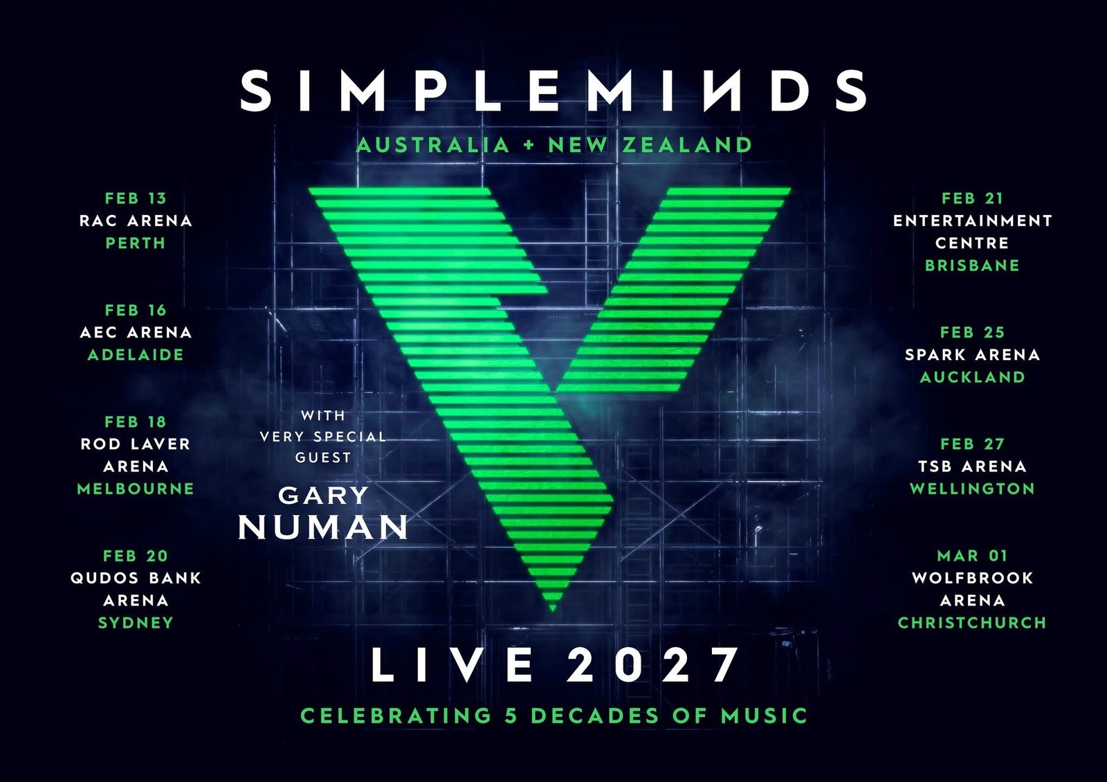 Flipping The ‘V’ Down Under – Tour Dates Confirmed